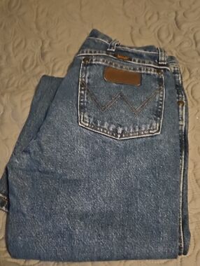 Wrangler Blue Bootcut Jeans